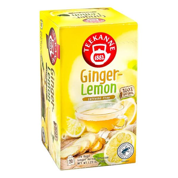 Teekanne ginger-lemon tea box