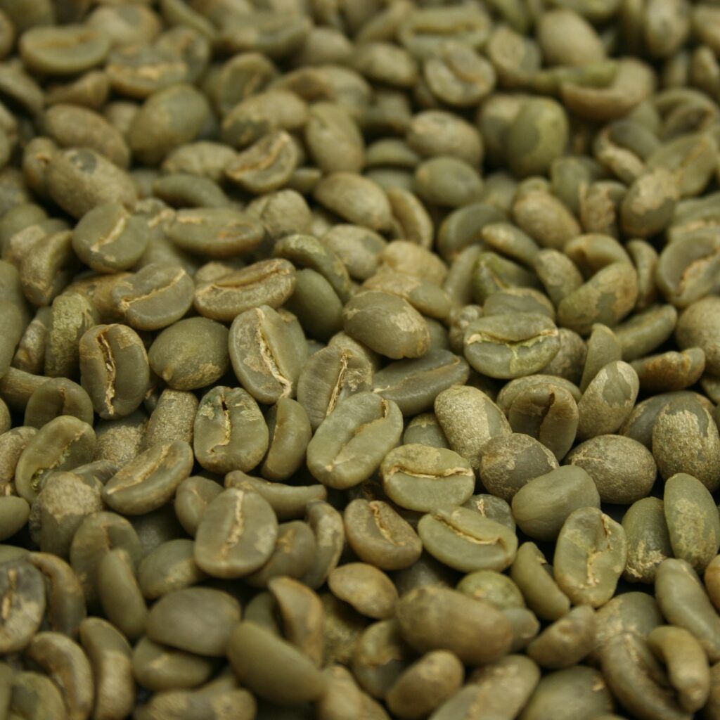 Rohkaffeebohnen